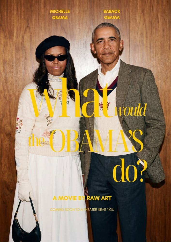 WHAT WOULD THE OBAMA'S DO: "Y" POSTER | FINE ART PRINT thumbnail 3