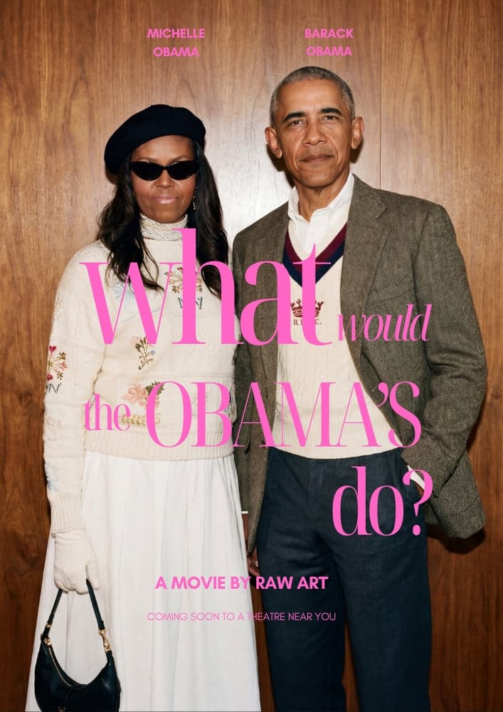 WHAT WOULD THE OBAMA'S DO: "P" POSTER | FINE ART PRINT thumbnail 4