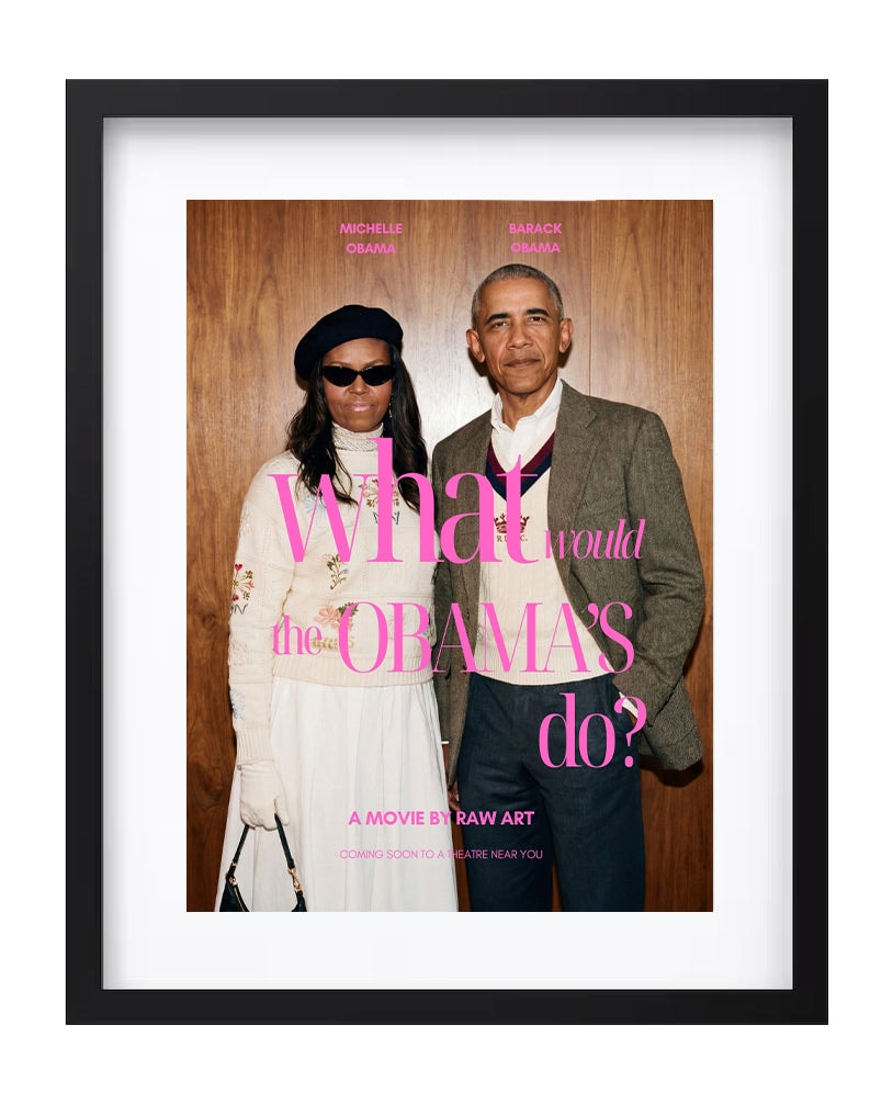 WHAT WOULD THE OBAMA'S DO: "P" POSTER 2