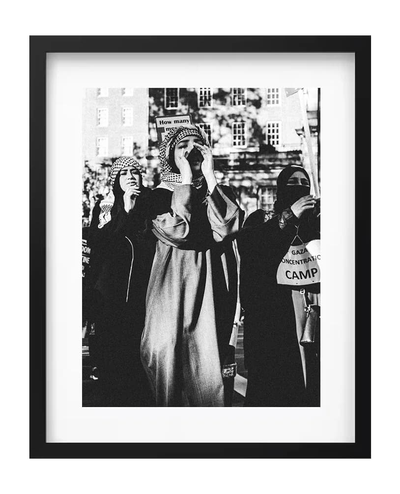 Women Of Defiance, Women Of Defiance, portrait at Palestine march, London 4