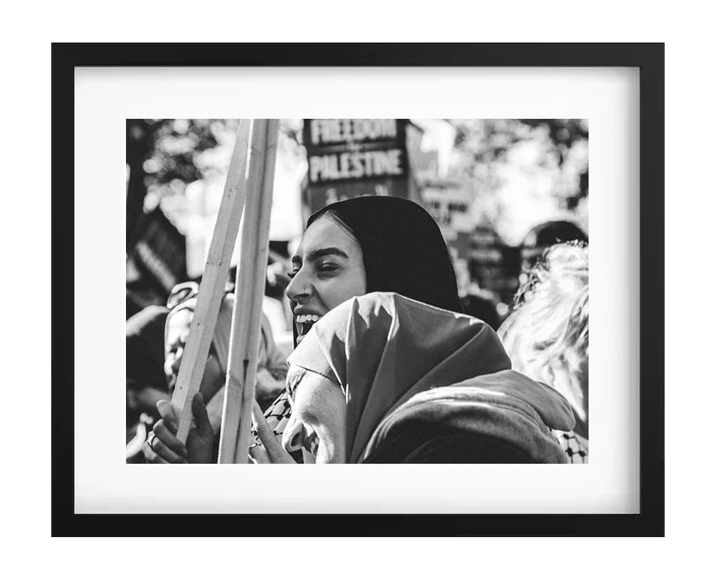 Women Of Defiance, Palestine march, London, reportage scene 5