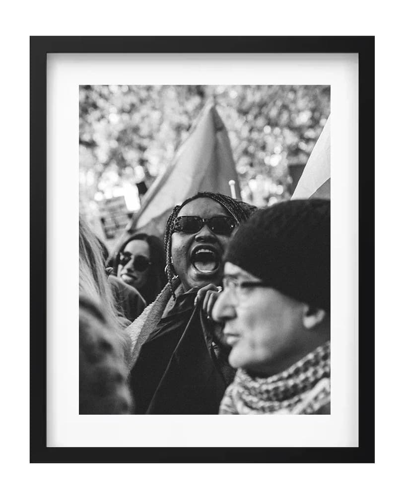 Women Of Defiance, Women Of Defiance, portrait at Palestine march, London 2