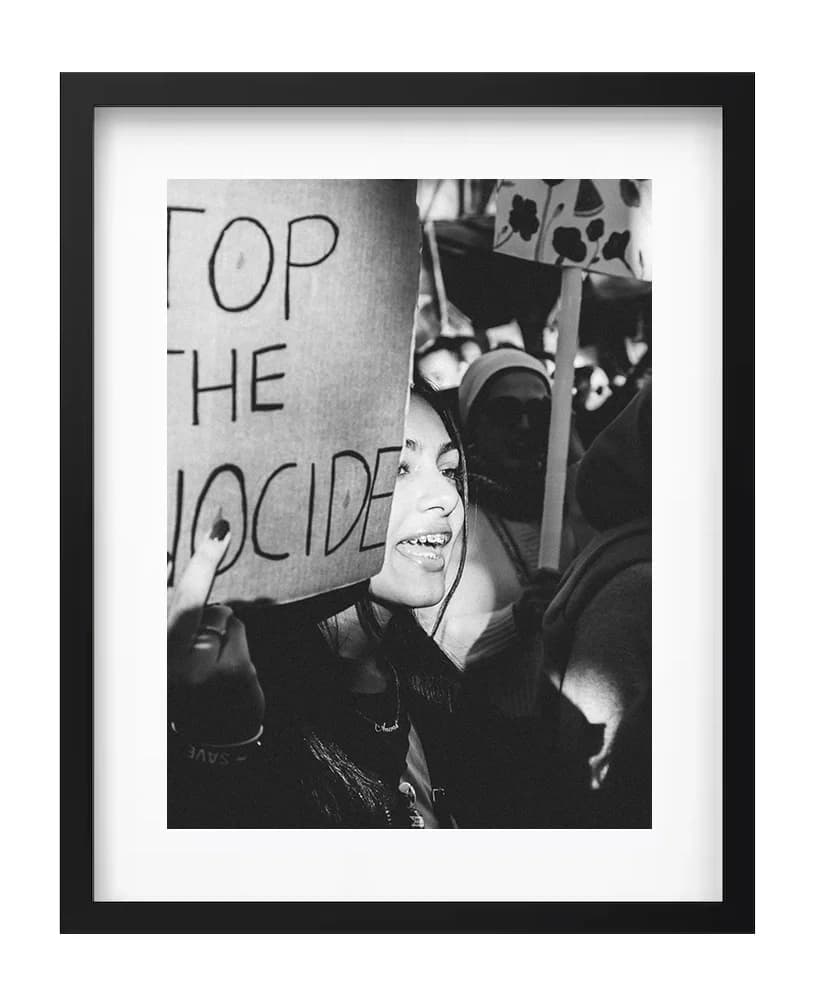 Women Of Defiance, Women Of Defiance, portrait at Palestine march, London 11