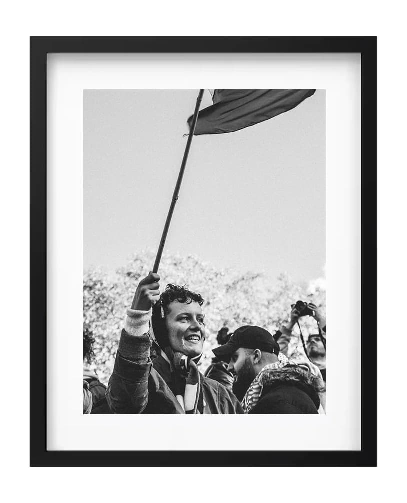 Women Of Defiance, Women Of Defiance, portrait at Palestine march, London 7