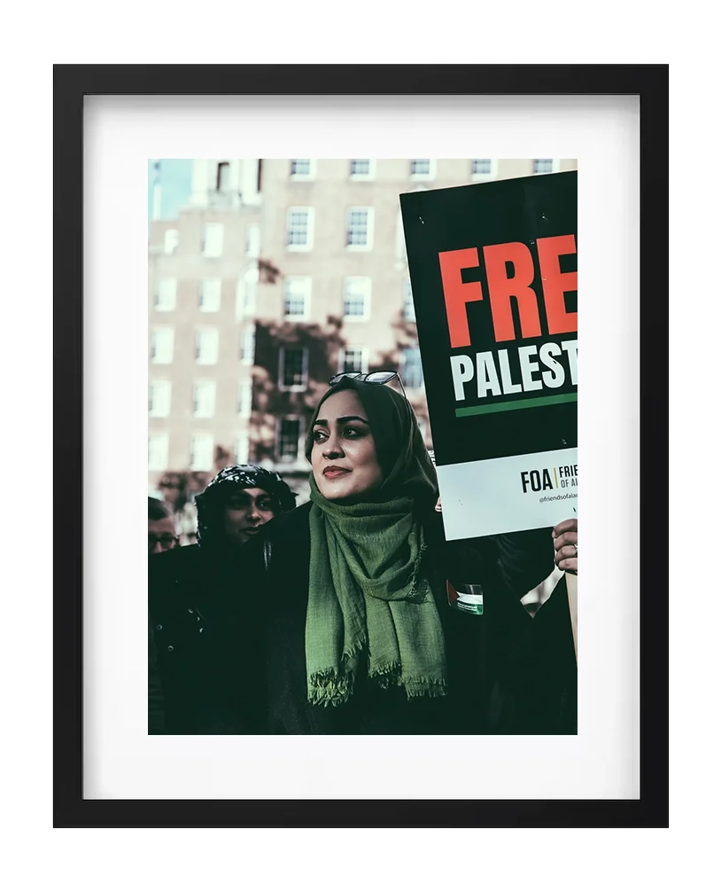 Women Of Defiance, Women Of Defiance, portrait at Palestine march, London 5