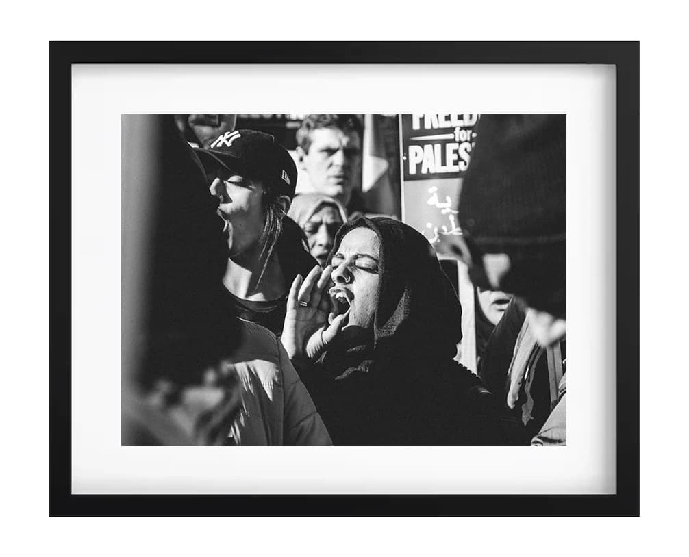 Women Of Defiance, Solidarity at the Palestine march, London