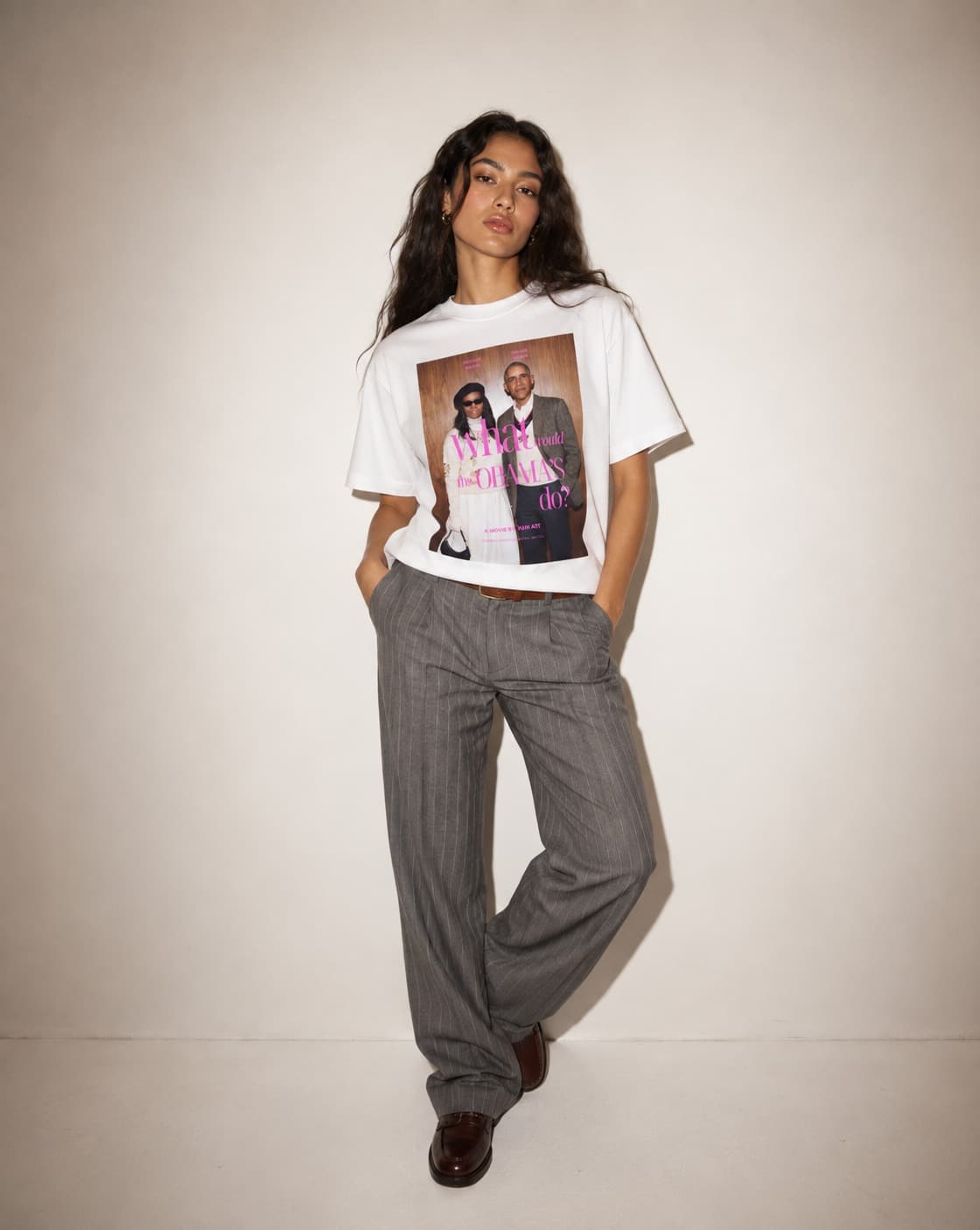 WHAT WOULD THE OBAMA'S DO: Oversized T-Shirt