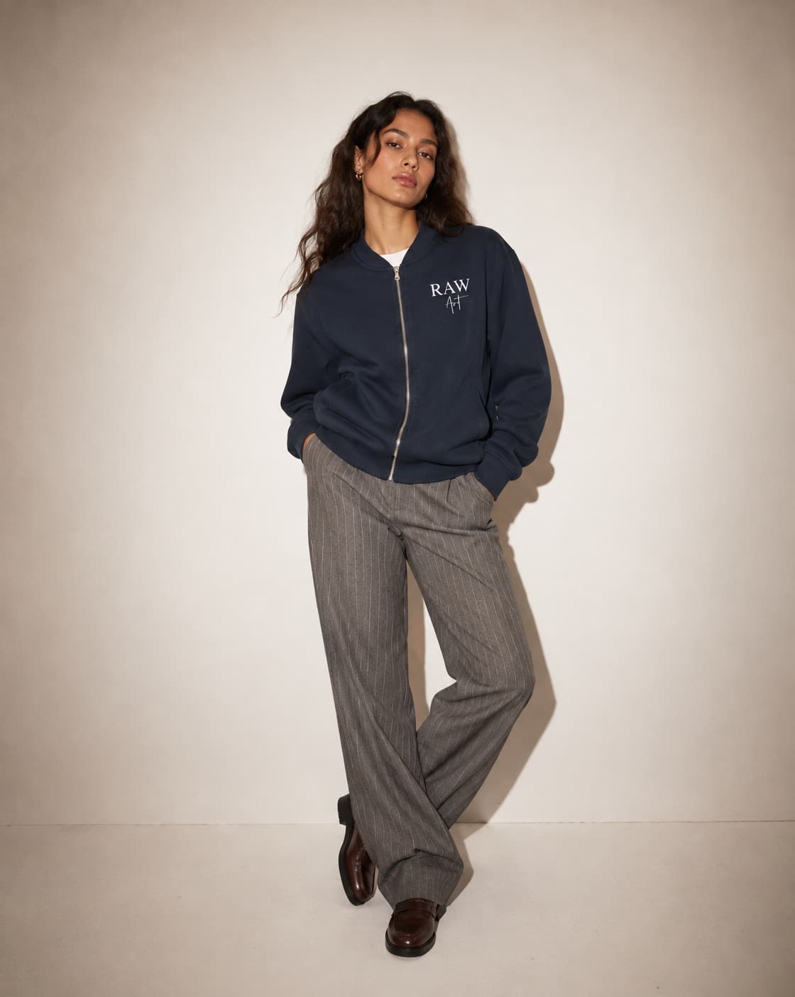 WHAT WOULD THE OBAMA'S DO: "V" VARSITY JACKET